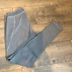James Perse Spiral Seam Yoga Pant in Bluish grey